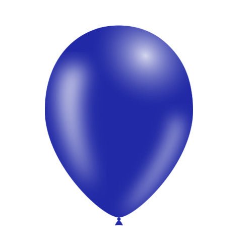 Donkerblauwe Ballonnen 25cm 10st van Balloonia koop je bij Partywinkel