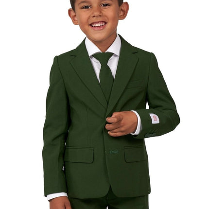 Donkergroen Pak Jongen OppoSuits van OppoSuits koop je bij Partywinkel