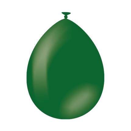 Donkergroene Ballonnen 30cm 50st van Paper Dreams koop je bij Partywinkel