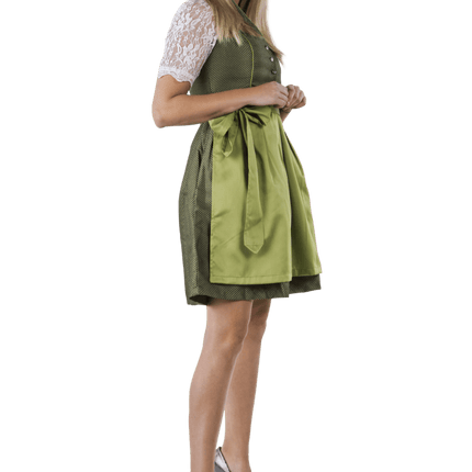 Donkergroene Dirndl Jurk Oktoberfest Dames 2 Delig van Haus Huberts koop je bij Partywinkel