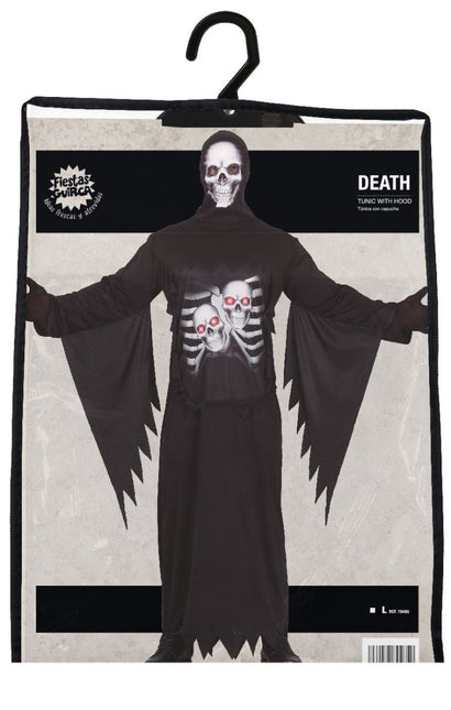 Doodshoofd Halloween Kostuum Heren L van Fiestas Guirca koop je bij Partywinkel