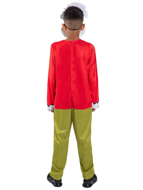 Dr. Seuss The Grinch Santa Kostuum Kind van Smiffys koop je bij Partywinkel