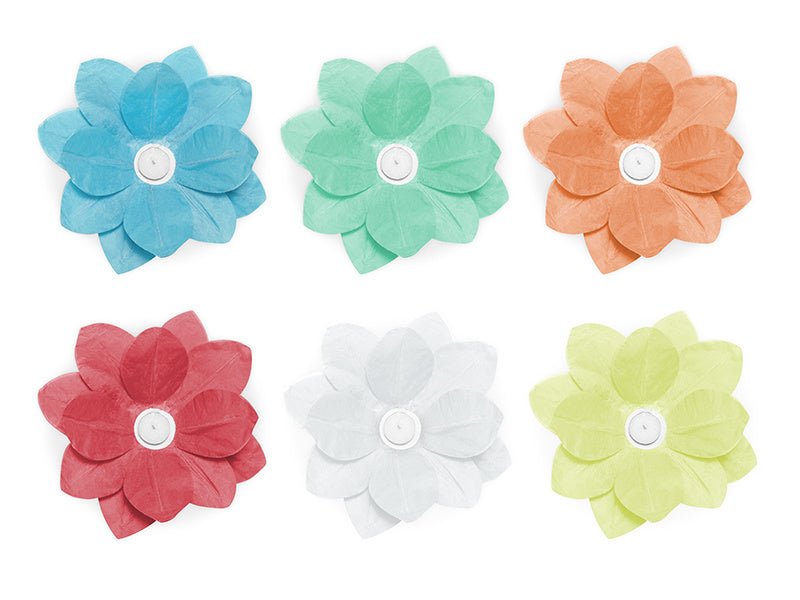 Drijvende Lantaarns Gekleurd 29cm 1st van Partydeco koop je bij Partywinkel