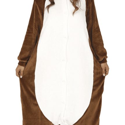 Eekhoorn Onesie L van Fiestas Guirca koop je bij Partywinkel