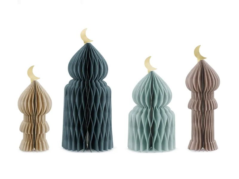 Eid Mubarak Decoratie Set 22,5cm 4st van Partydeco koop je bij Partywinkel