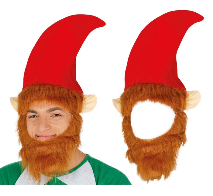 Elfen Muts met Baard van Fiestas Guirca koop je bij Partywinkel