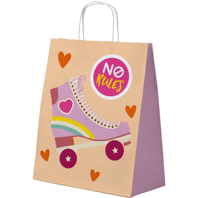 Emoij Uitdeeltasjes 27cm 6st van Folat koop je bij Partywinkel