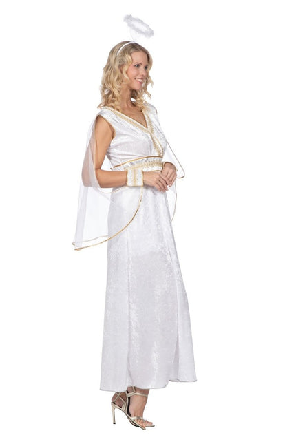 Engel Jurk Wit Dames van Wilbers & Wilbers koop je bij Partywinkel