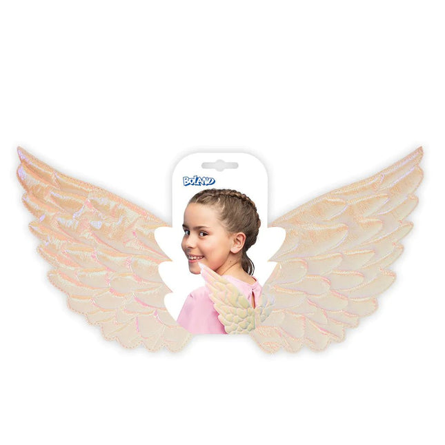 Engel Vleugels Parelmoer 45cm van Boland koop je bij Partywinkel