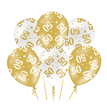 Fancy party latex ballonnen - 50 van Paper Dreams koop je bij Partywinkel