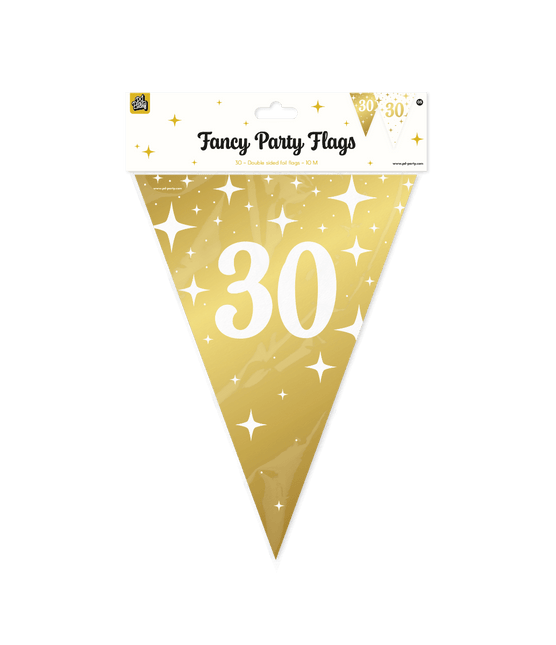 Fancy party Vlaggenlijn folie - 30 van Paper Dreams koop je bij Partywinkel
