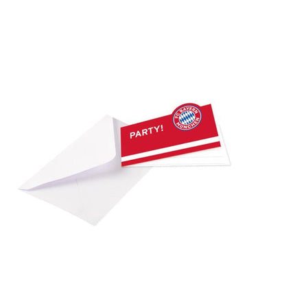 Fc Bayern MŸnchen Uitnodigingen Party! van Riethmueller koop je bij Partywinkel