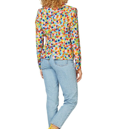 Feest Confetti Blazer Dames OppoSuits van OppoSuits koop je bij Partywinkel