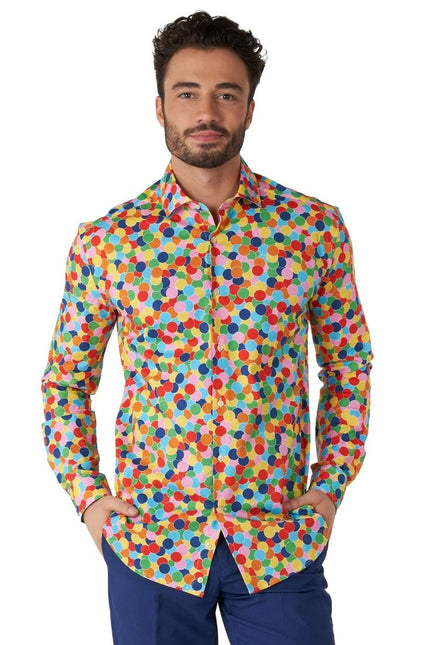 Feest Confetti Overhemd Heren OppoSuits van OppoSuits koop je bij Partywinkel