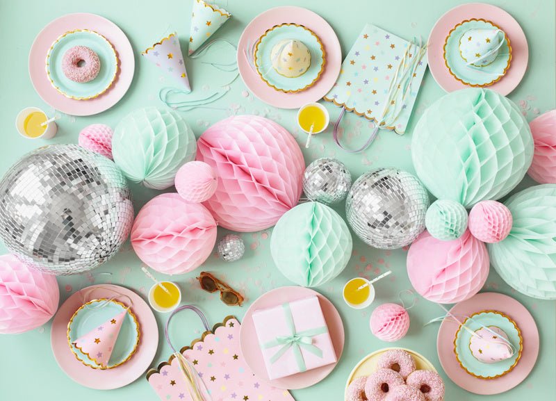 Feesthoedjes Sterren Meerkleurig 14,5cm 6st van Partydeco koop je bij Partywinkel