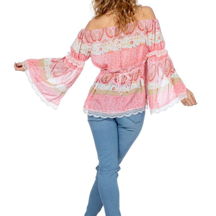Festival Blouse Dames Roze van Wilbers & Wilbers koop je bij Partywinkel