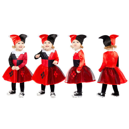 Barnkostym Harley Quinn