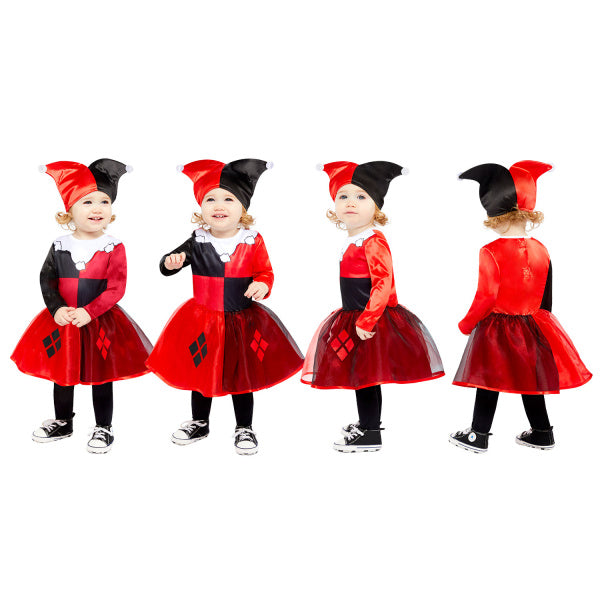 Barnkostym Harley Quinn