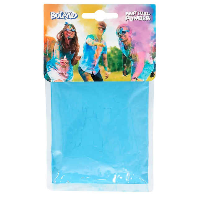 Blue Holi Pulver 70gr