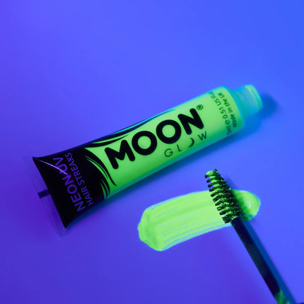 Moon Glow Neon UV hårstrå Intensiv grön 15ml