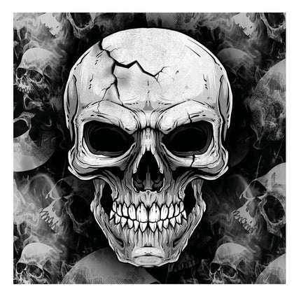 Halloween Servetter Skelett 33cm