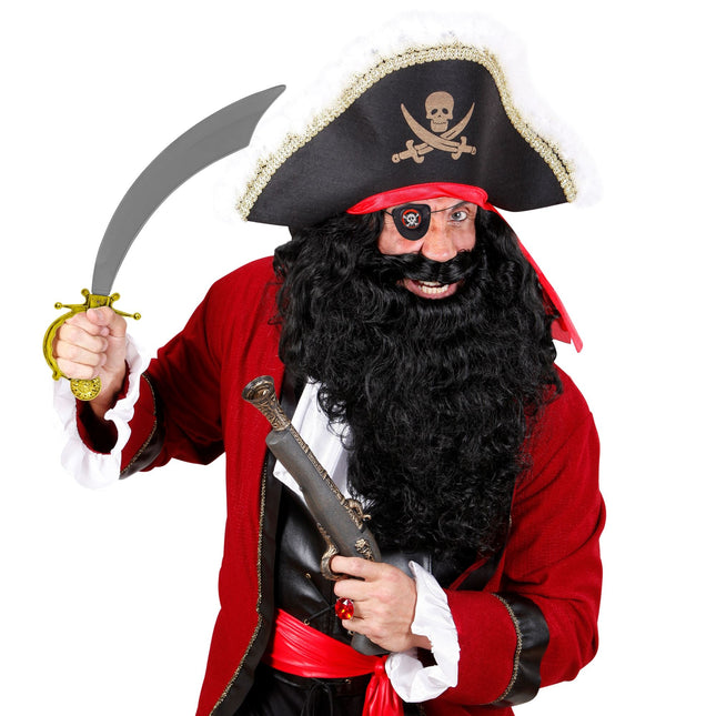 Pirat utklädningsset 2 delar