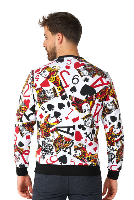 Casino Spelkort Tröja Herr <tc>OppoSuits</tc>
