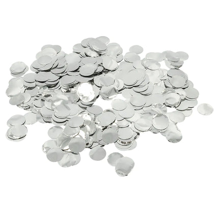Silver konfettipåse metallic 30g