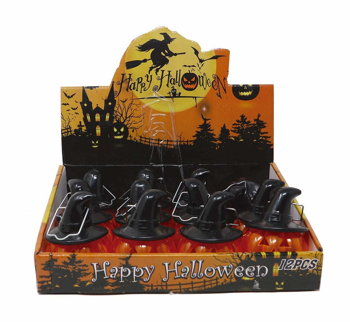 Halloween Hängande Dekoration Pumpa Med Ljus 8cm