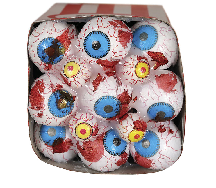 Halloween Popcornskål Ögonbollar 16cm