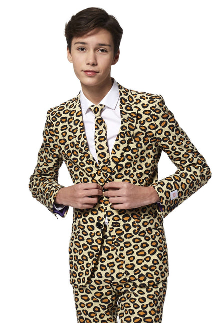 Panther Dräkt Pojke Tonåring <tc>OppoSuits</tc>