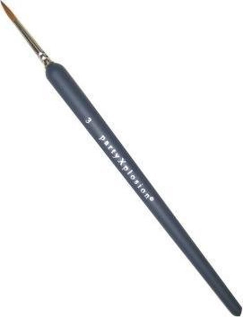 PXP Schminkborste spetsig + tjockt skaft 2mm