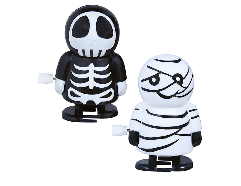 Halloween Wind-Up Zombies 5cm 12st