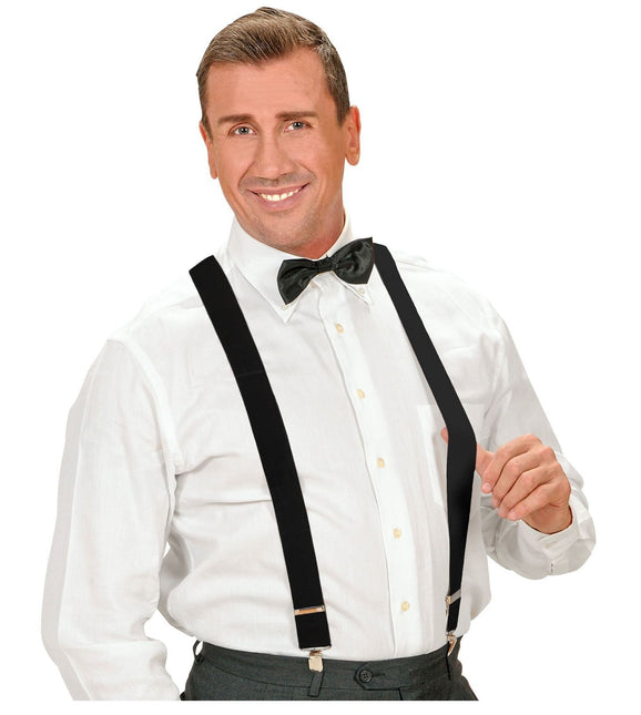 Svarta silverhängslen