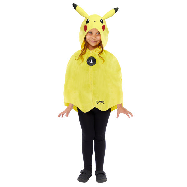 Barndräkt Pokemon Pikachu Cape