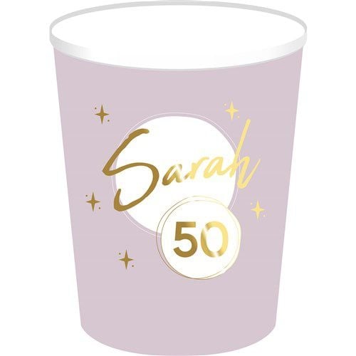 Sarah Cup Guld Rosa 250ml 8st