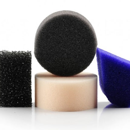 Färgade svampar Mix 8st