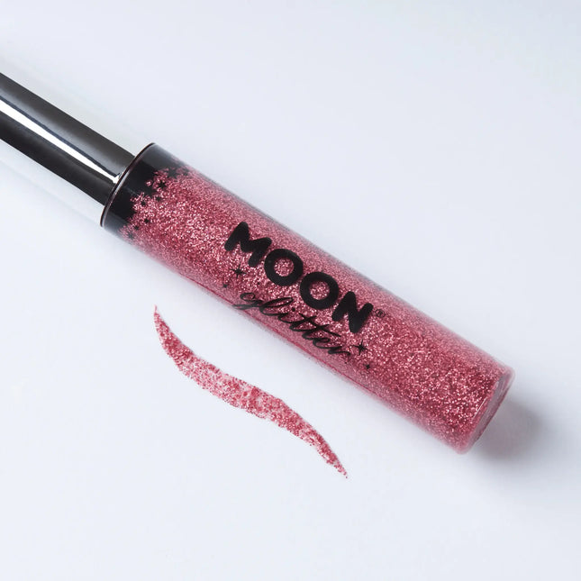 Moon Glitter Holografisk Glitter Eye Liner Rosa 10ml