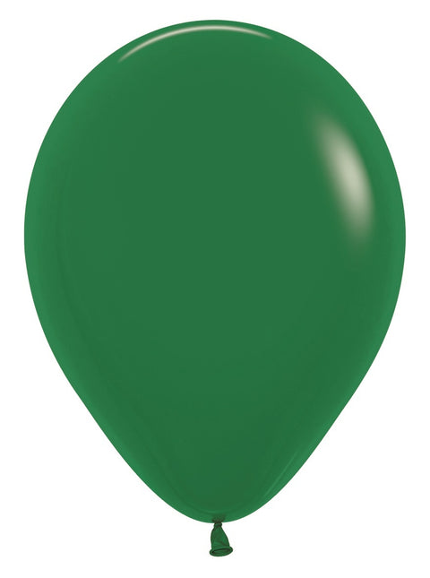 Ballonger Skogsgrön 30cm 50st
