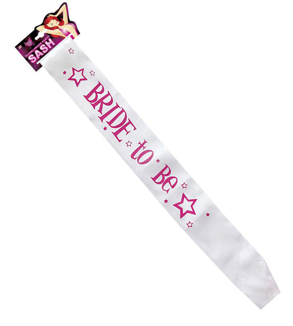 Vit rosa skärp blivande brud