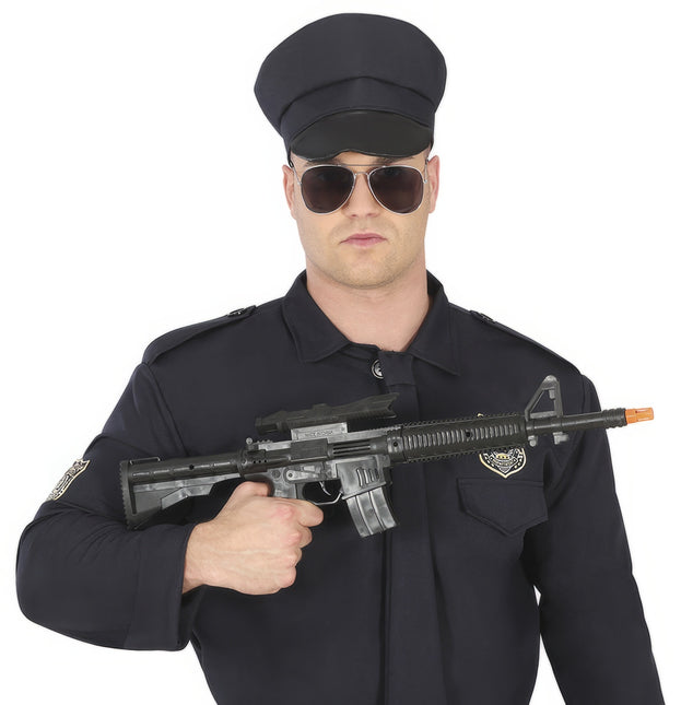 Låtsaspistol med sikte 58cm