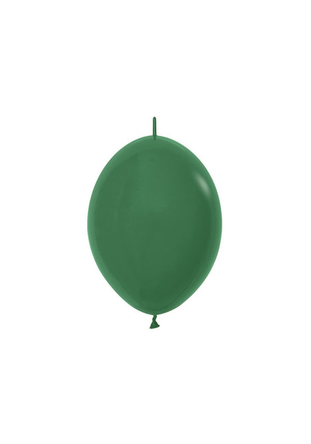 Ballonger Skogsgrön 15cm 50st