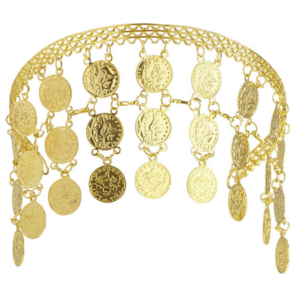 Mynt med guldpannband