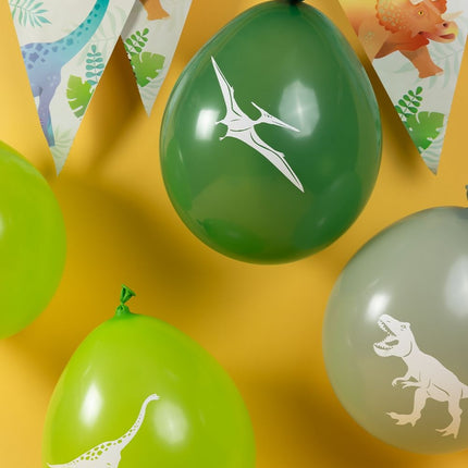Dino Ballonger 30cm 8st