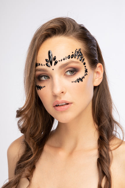 Moon Terror Halloween Ansiktssmycken Feisty Feline