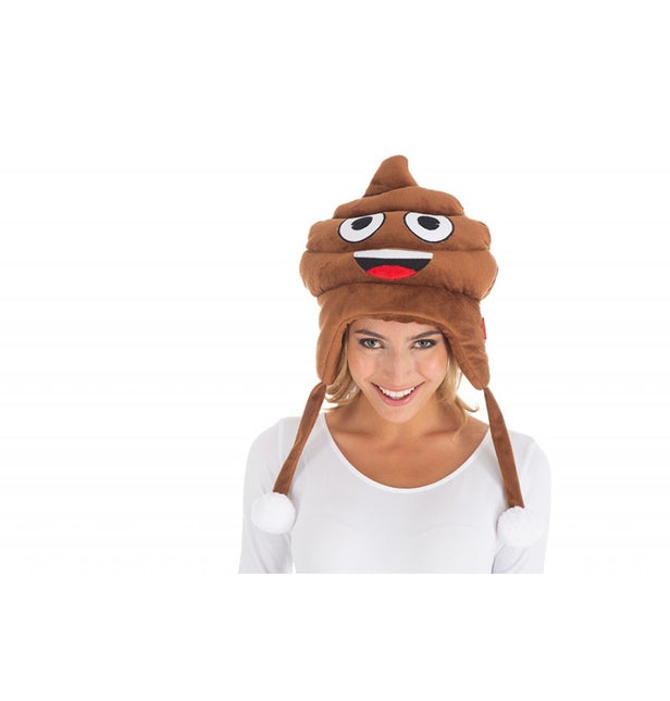 Emoji Poo Mössa