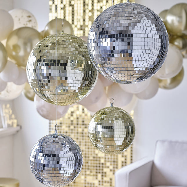 Party Discoboll Guld 20cm
