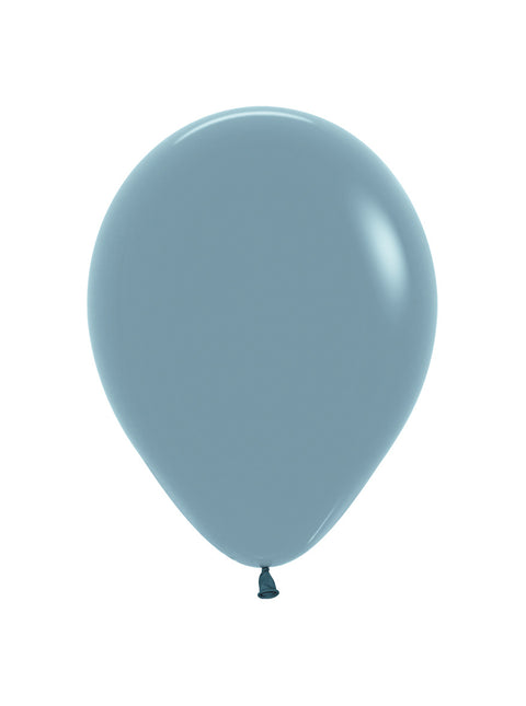 Ballonger Pastell Dusk Blue 23cm 50st