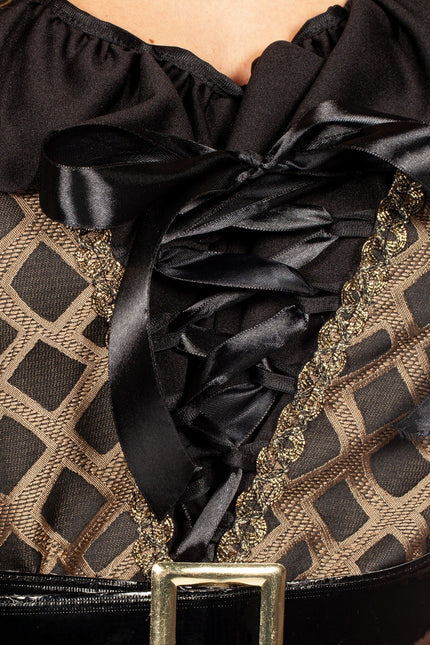 Piratklänning brun damer