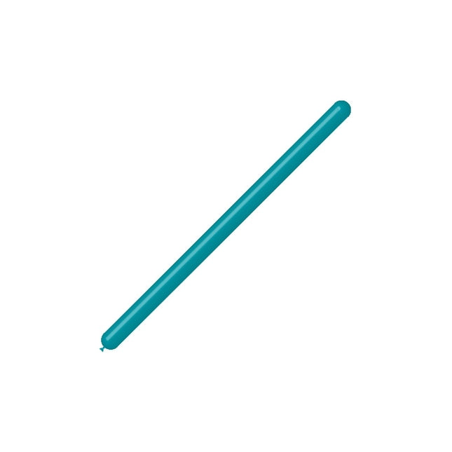 Turkos modelleringsballonger 5cm 150cm 50st